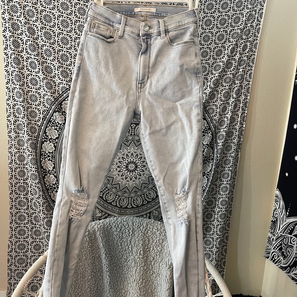 Denim - Pacsun Light Wash Ripped Jeans